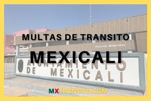 COMO CONSULTAR Y PAGAR MULTAS DE TRÁNSITO EN MEXICALI